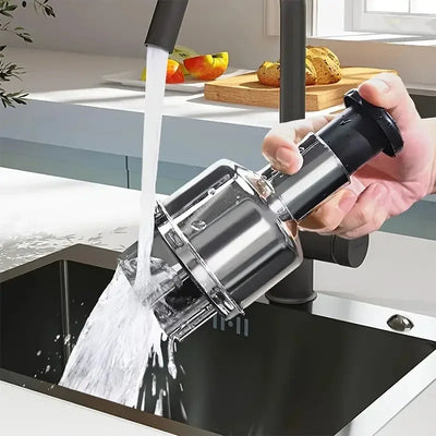 Manual Garlic Chopper Crusher - Handheld Vegetable & Herb Pressing Slicer for Kitchen Cooking Gadgets