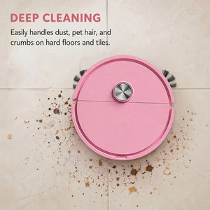 Mini Intelligent Cleaner Robot Automatic Obstacle Avoidance Smart Cleaning Machine Pet Hair Sweeping Tool For Hard Floor/ Carpet