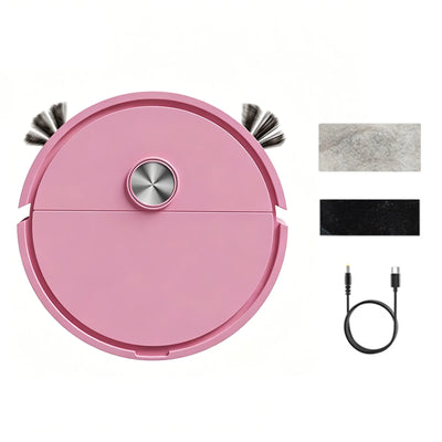 Mini Intelligent Cleaner Robot Automatic Obstacle Avoidance Smart Cleaning Machine Pet Hair Sweeping Tool For Hard Floor/ Carpet