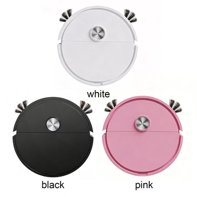 Mini Intelligent Cleaner Robot Automatic Obstacle Avoidance Smart Cleaning Machine Pet Hair Sweeping Tool For Hard Floor/ Carpet