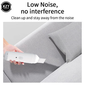NEW Car Vacuum Cleaner Mini Cleaning Machine Strong Suction USB Handheld for Car Home Appliance Portable Wireless Cleaner