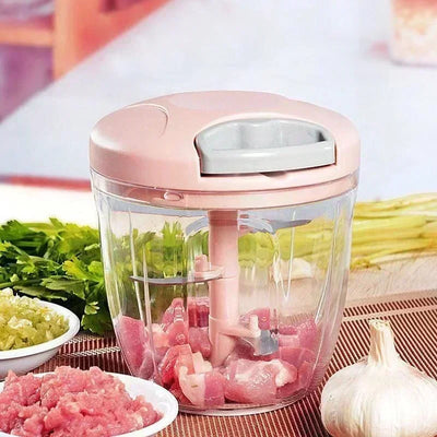 Kitchen Householde Manual Garlic Press Multi-function Grinding Chopper Food Vegetables Cutter Meat Kitchen Gadgets Masher Tool